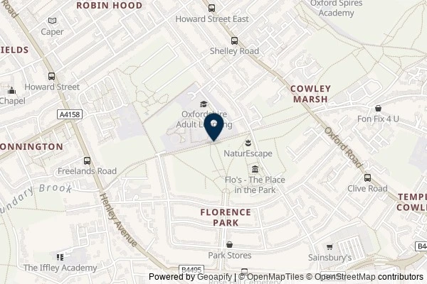 Map showing the area around: Dan Q found GC6102Y Minecrafty 3 – Zombie