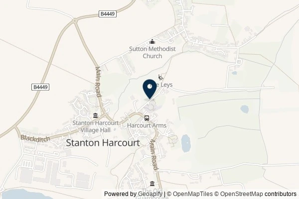 Map showing the area around: Autumnal