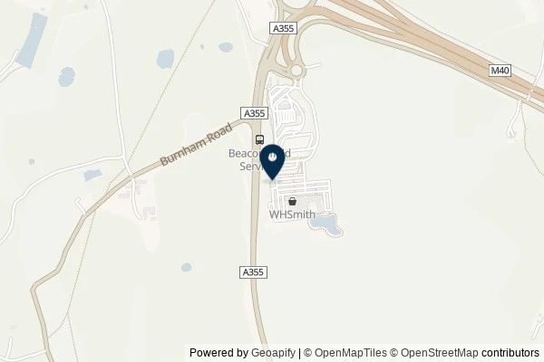 Map showing the area around: Dan Q found GLN1Q2A5 Motorway Mayhem: M40 J2